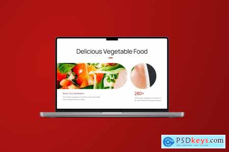 Healthy Food Creative PowerPoint Template