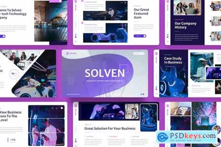 olven - Technology Company PowerPoint Template