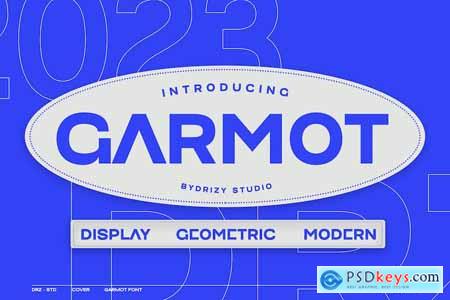Garmot - Modern Geometric Font