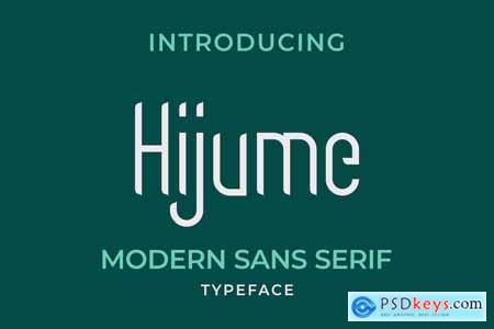 Hijume Font