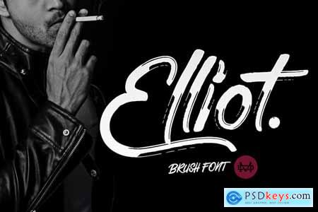 Elliot Brush Font
