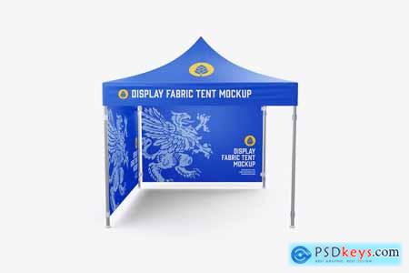 Fabric Display Tent Mockup