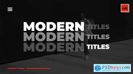 Modern Titles - After Effects 43151007