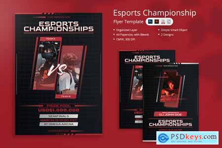 Berani - E sports Championship Flyer