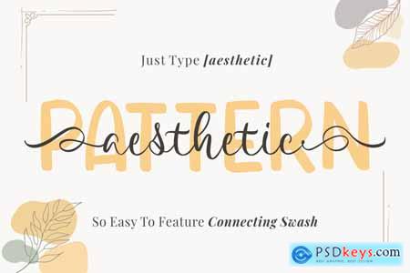 Aesthetic Pattern - A Duo Font