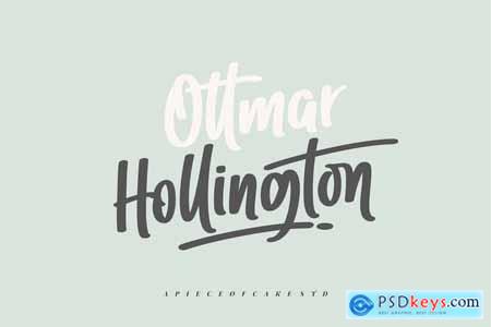 Ottmar Hallington - A Script Font