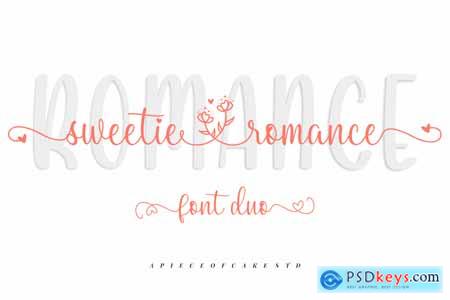 Sweetie Romance - A Duo Font