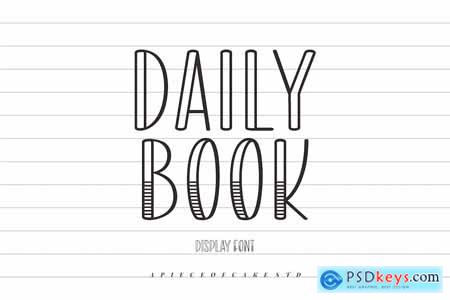 Daily Book - A Display Font