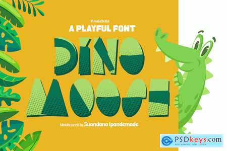 Dino Moose - a Playful Font
