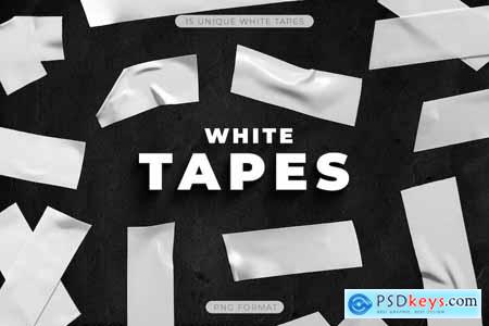 White Tape Overlays