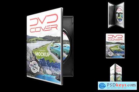 DVD Cover Pack Mockup