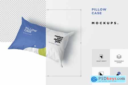 Rectangle Pillow Case Mockups