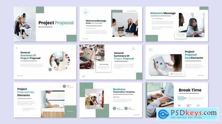 Project Proposal Business Presentation PowerPoint