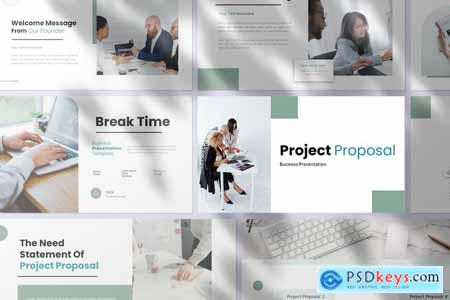 Project Proposal Business Presentation PowerPoint