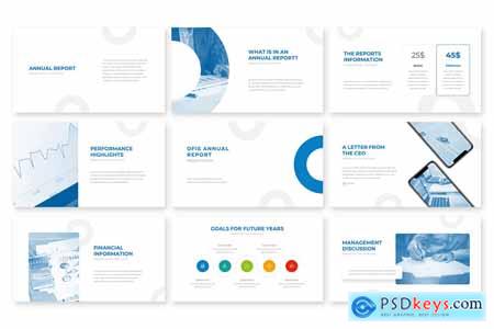Ofis Annual Report - Powerpoint Template