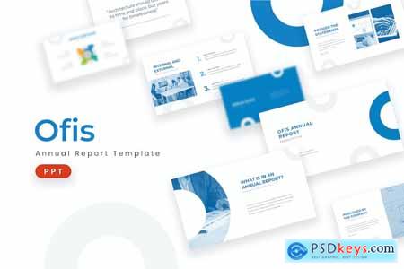 Ofis Annual Report - Powerpoint Template