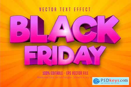 Black Friday - Editable Text Effect, Font Style NEPLUEA