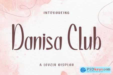 Danisa Club - Handcraft Display Font