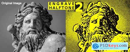 Engrave Halftone Action 2