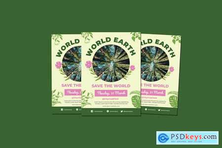 World Earth Day Flyers