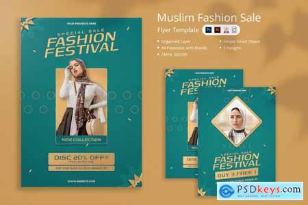 Nuruma - Muslim Fashion Sale Flyer