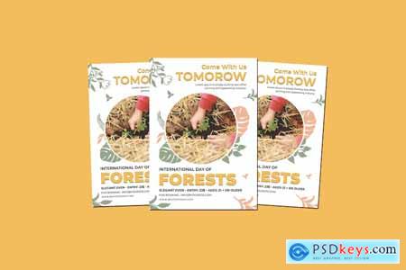 International Day Of Forests Flyers