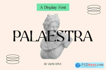 Palaestra Modern Display Serif Font