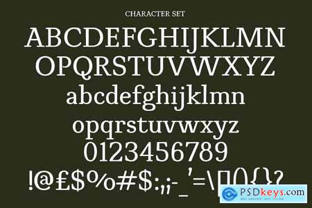 Kosther Classic Serif Font