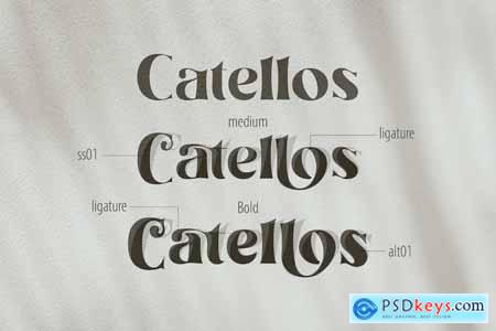 Catellos - Serif Font