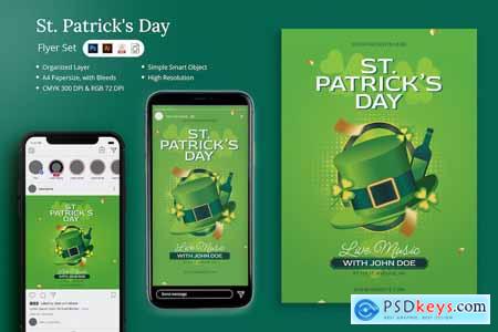 Irila - St Patrick's Day Flyer Set
