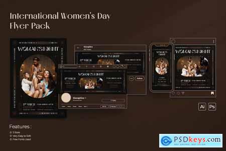International Women's Day Flyer Template Pack