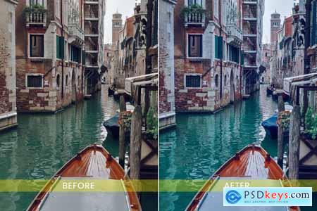 Cinematic Vacation Photoshop Action