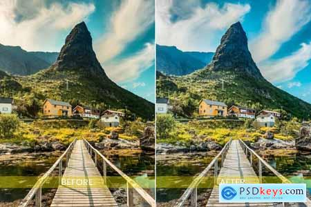 Cinematic Vacation Photoshop Action