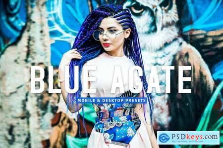Blue Agate Mobile & Desktop Lightroom Presets