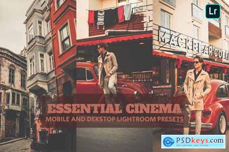 Essential Cinema Lightroom Presets Dekstop Mobile