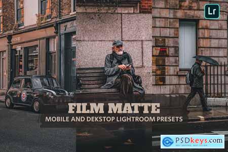 Film Matte Lightroom Presets Dekstop Mobile