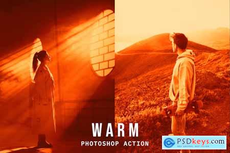 Warm - Photoshop Action