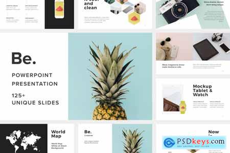 Be Powerpoint Presentation Template