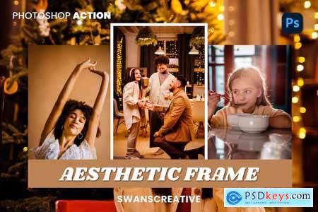Aesthetic Frame Photoshop Action