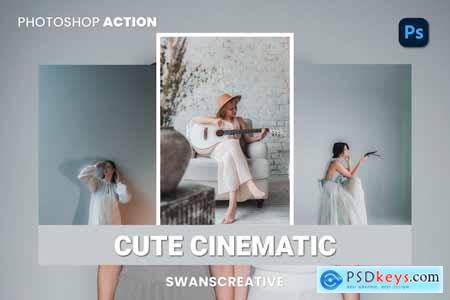 Cute Cinematic Photoshop Action