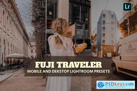 Fuji Traveler Lightroom Presets Dekstop Mobile