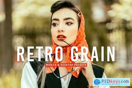 Retro Grain Mobile & Desktop Lightroom Presets