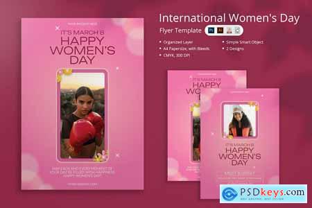 Omah - International Women's Day Flyer