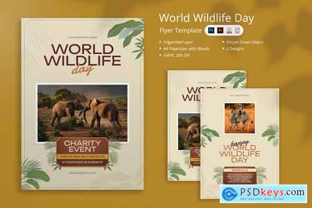 Gascar - World Wildlife Day Flyer