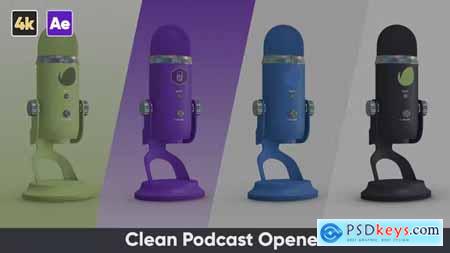 Clean Podcast Opener 43415040