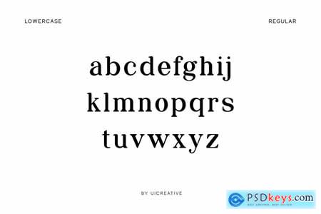 Grillages Modern Serif Font