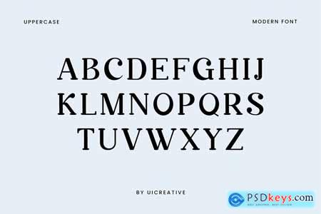 Delonizer Display Serif Font