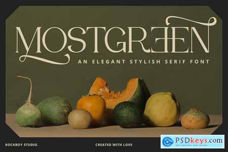 Mostgreen - Elegant & Stylish Serif