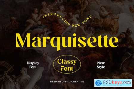 Marquisette Classy Serif Font