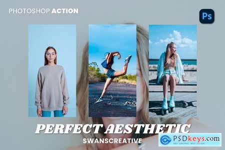 Perfect Aesthetic Photoshop Action